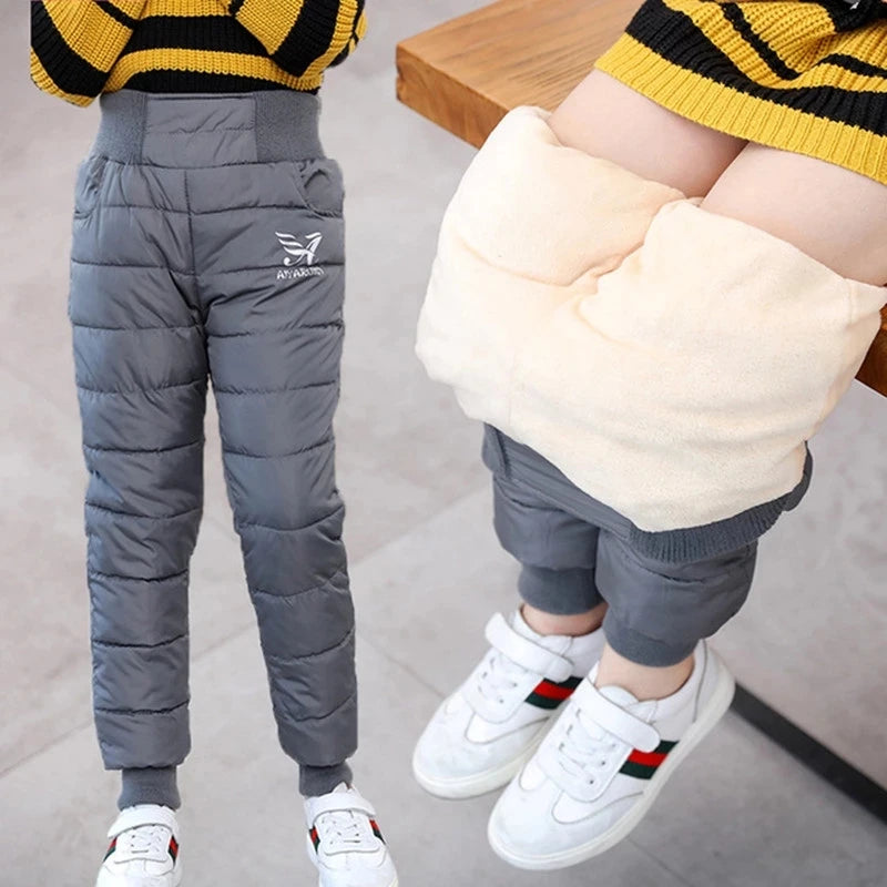 Boys Girls Casual Pants Fashion Kids Spring Autumn Trousers Teenager Vintage Streetwea Pants Children Solid Colour Sweatpants