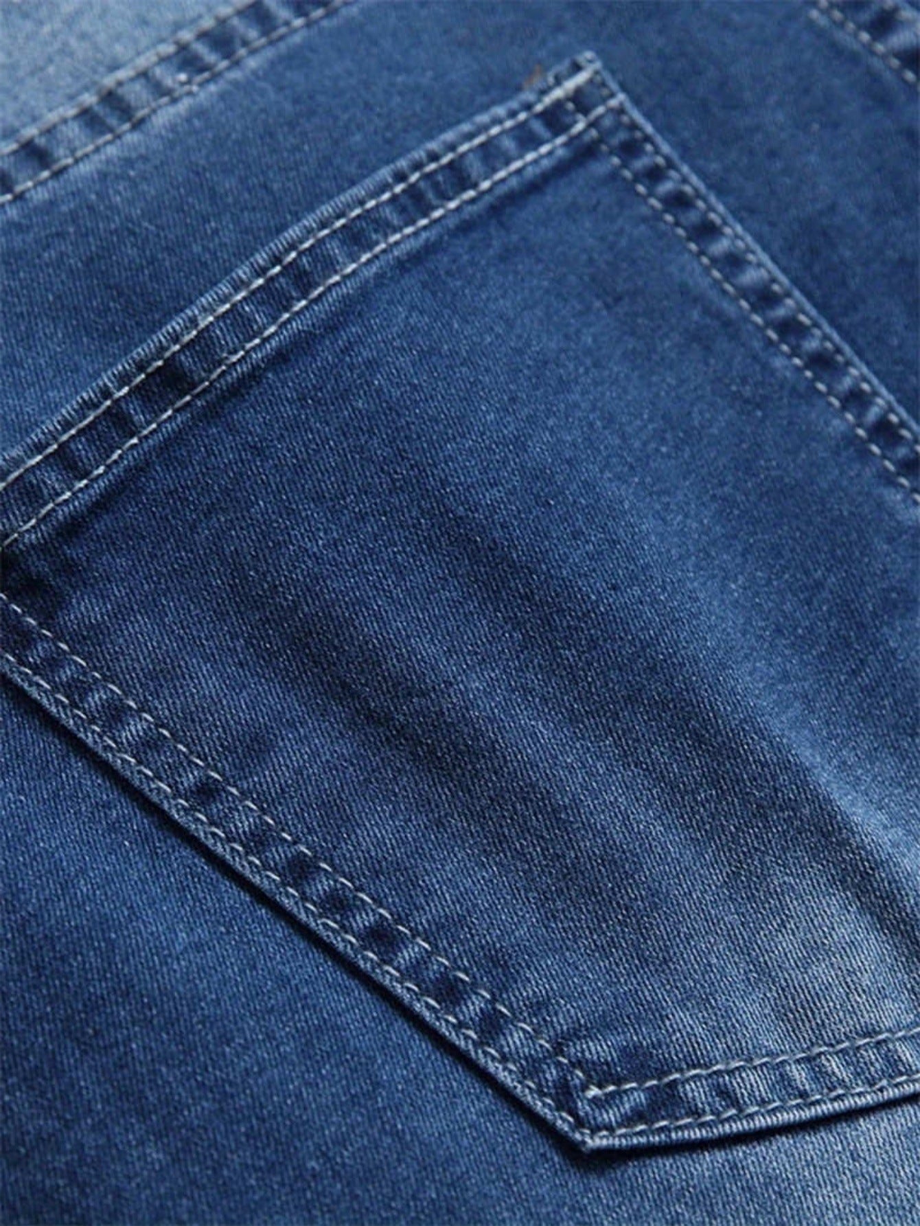 Men Jeans Denim Wash Vintage Basics Loose Fit Straight Pants Mid Waist Solid Trouser Casual Ankle Length Pockets Zipper Fly 2025