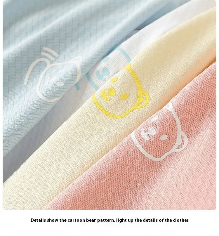 Children's Ice Silk Sunscreen Clothing Summer Breathable Boys and Girls Baby Light Sunscreen Clothing UV Jacket Sunscreen Clothi