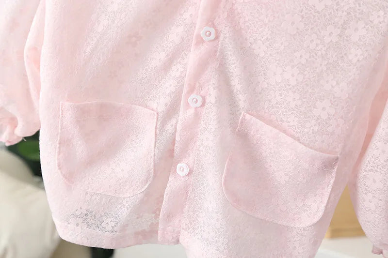 Baby Girls Sun Protection Jackets Summer Long Sleeve Rabbit Ear Hooded Lace Sunscreen Jacket Girs Lightweight Thin Outerwear
