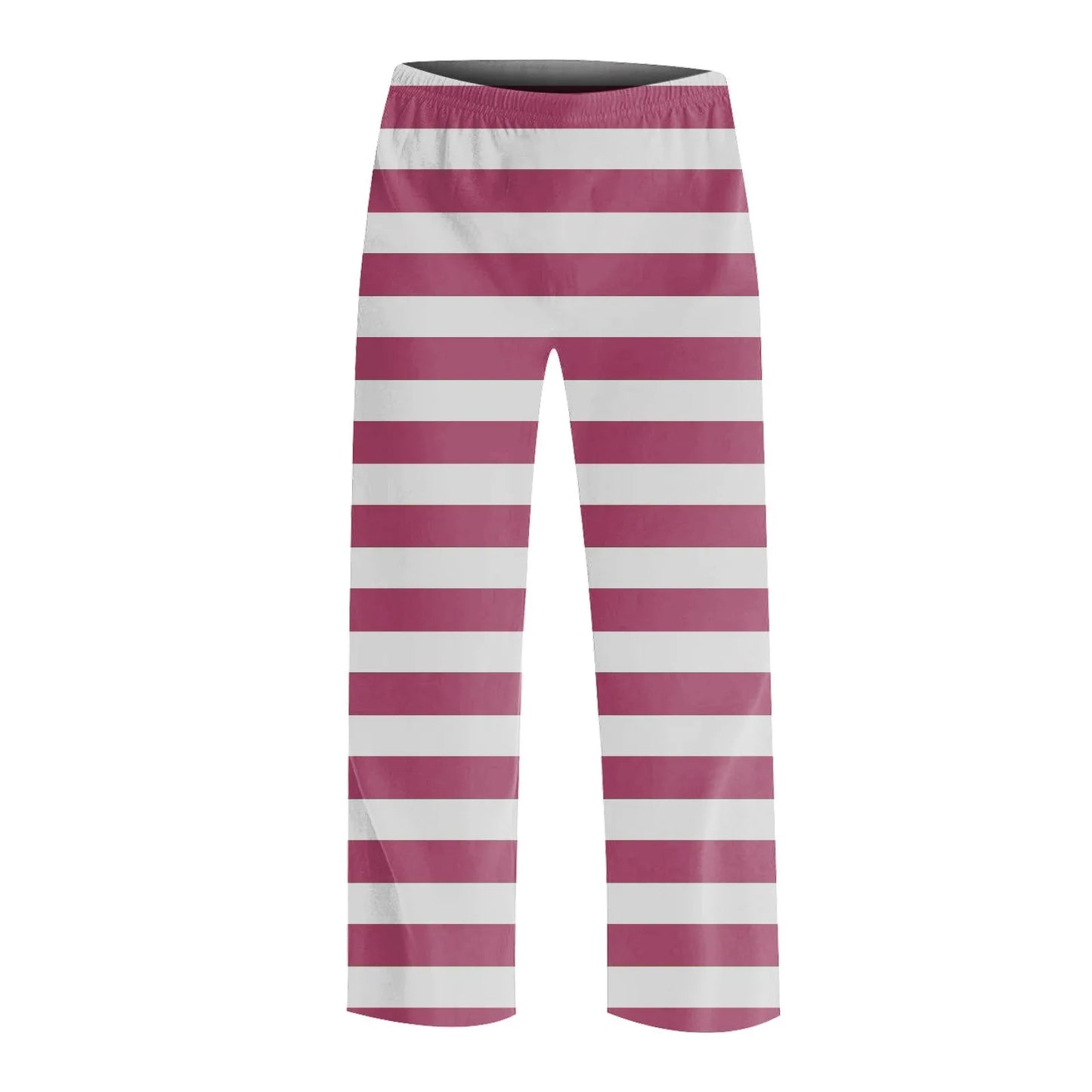 Pantalones de pijama con estampado de rayas elegantes para niños y niñas, pantalones de dormir casuales, sueltos y cómodos con bolsillos, pijamas para niños.