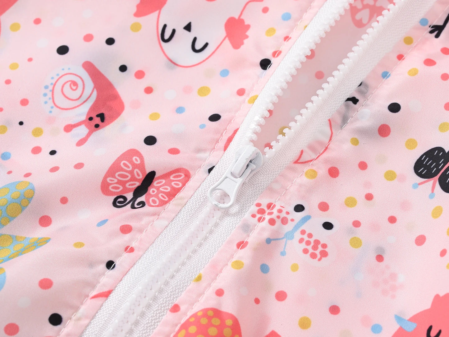 Cool and fashionable all kinds of lovely hooded jackets sunscreen printed jackets colorful children's animal printed sunscreen j