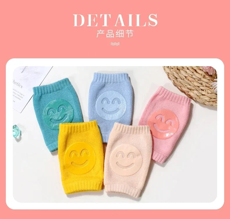 100% cotton kids knee accessorie Baby Knee Protector Kids Safety Crawling baby knee accessories Leg Warmer knee Accessories