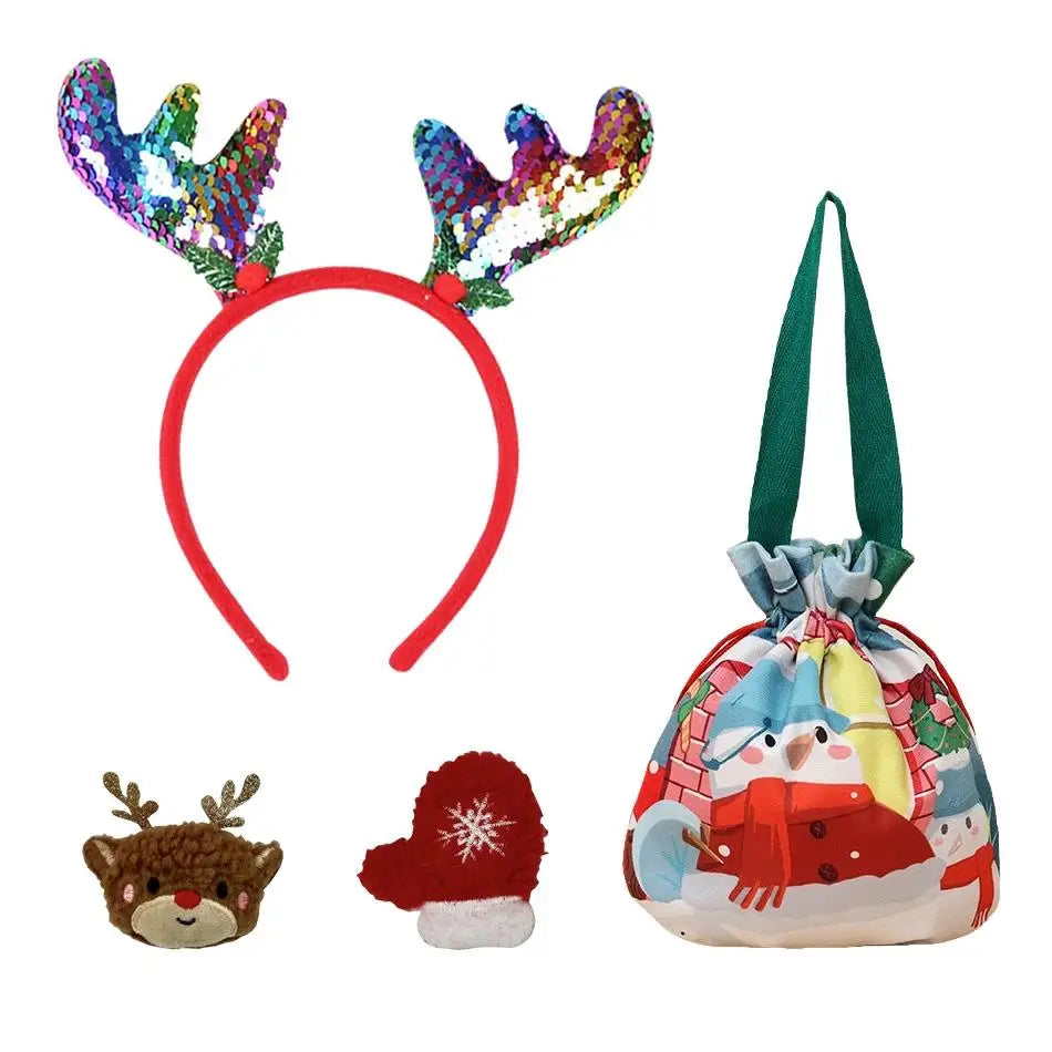 Velvet Christmas Set Stage Performance Clothing for Kids Boys Girls Matching Party Set and Dress Classic Christmas Clothes