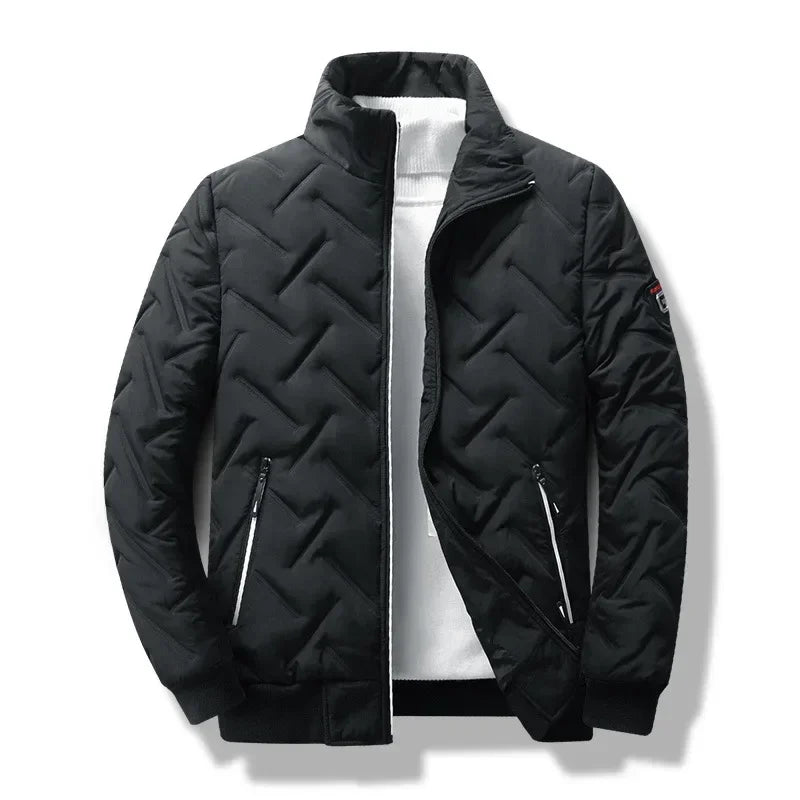 New 2025 Autumn Winter Jacket Men Cotton Padded Jacket Korean Streetwear Casual Jacket Men Fashion Clothing Male Warm Coats 5XL