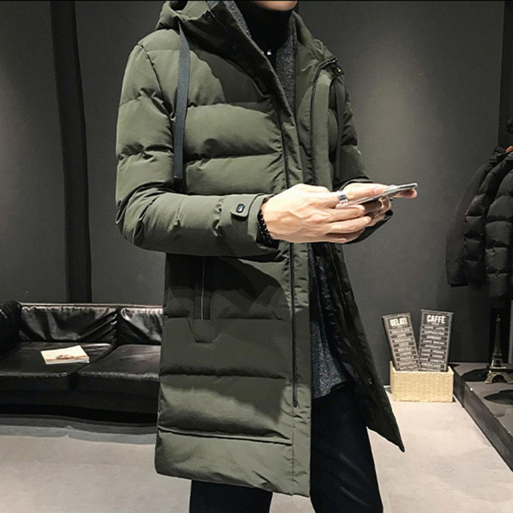 2025 Winter Parkas Men Warm Thick Windproof Jacket Men Quality Hooded Cotton Padded Coat Men Fashion Waterproof Outwear
