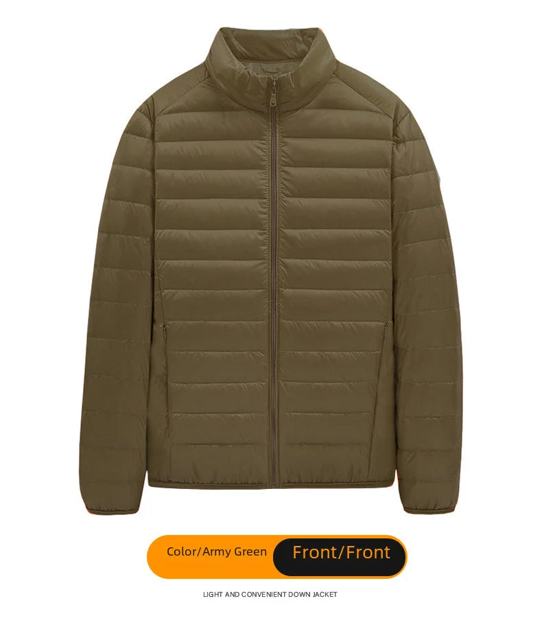 Winter Men's Cotton-padded Coat Cropped Lightweight Workwear Jacket Small Padded Jacket Men's Outerwear