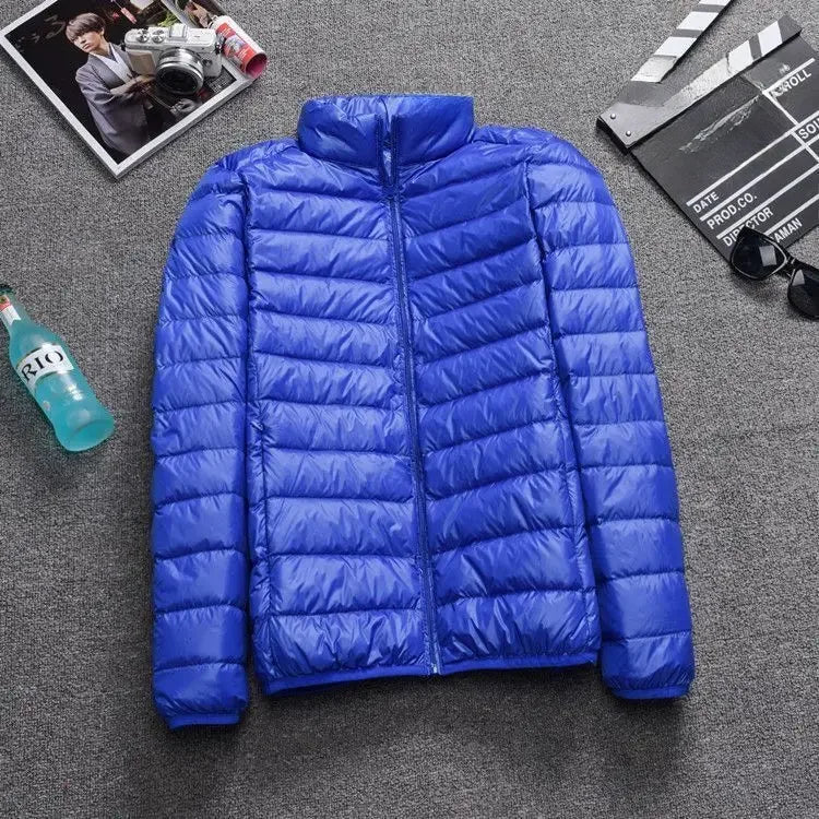 Winter Men's Cotton-padded Coat Cropped Lightweight Workwear Jacket Small Padded Jacket Men's Outerwear