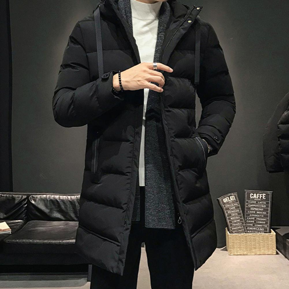 2025 Winter Parkas Men Warm Thick Windproof Jacket Men Quality Hooded Cotton Padded Coat Men Fashion Waterproof Outwear