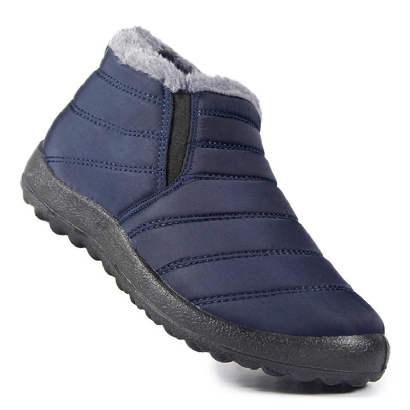 Boots Men Snow Platform Shoes Winter Shoes Comfortable Man Boot Shoe Ankle Boots Waterproof Shoes Outdoor Lightweight Boots Men