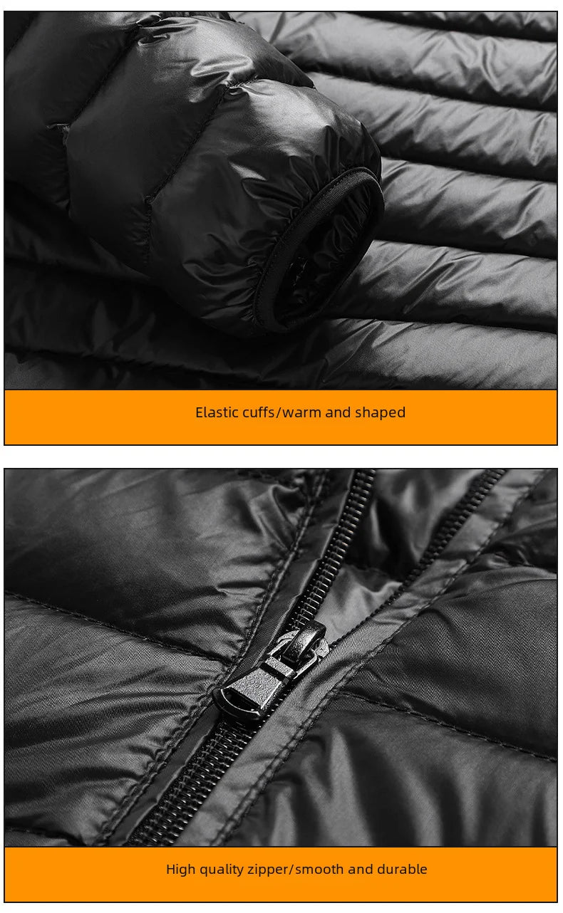 Winter Men's Cotton-padded Coat Cropped Lightweight Workwear Jacket Small Padded Jacket Men's Outerwear