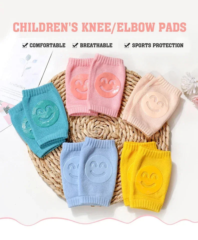 100% cotton kids knee accessorie Baby Knee Protector Kids Safety Crawling baby knee accessories Leg Warmer knee Accessories