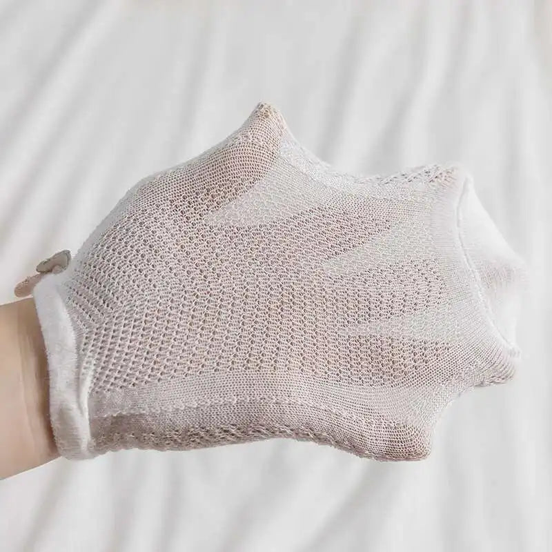 1 Pair Baby Socks Boys Girls Rabbit Ear Mouse Soft Summer Ultrathin Mesh Children Newborn Kids Infant Toddler Elastic