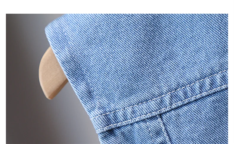 Cool Denim Vest Coat Kids Boys Girl Fashion Ripped Denim Vest Sleeveless Jean Jacket Waistcoat with Pockets Casual School Wear