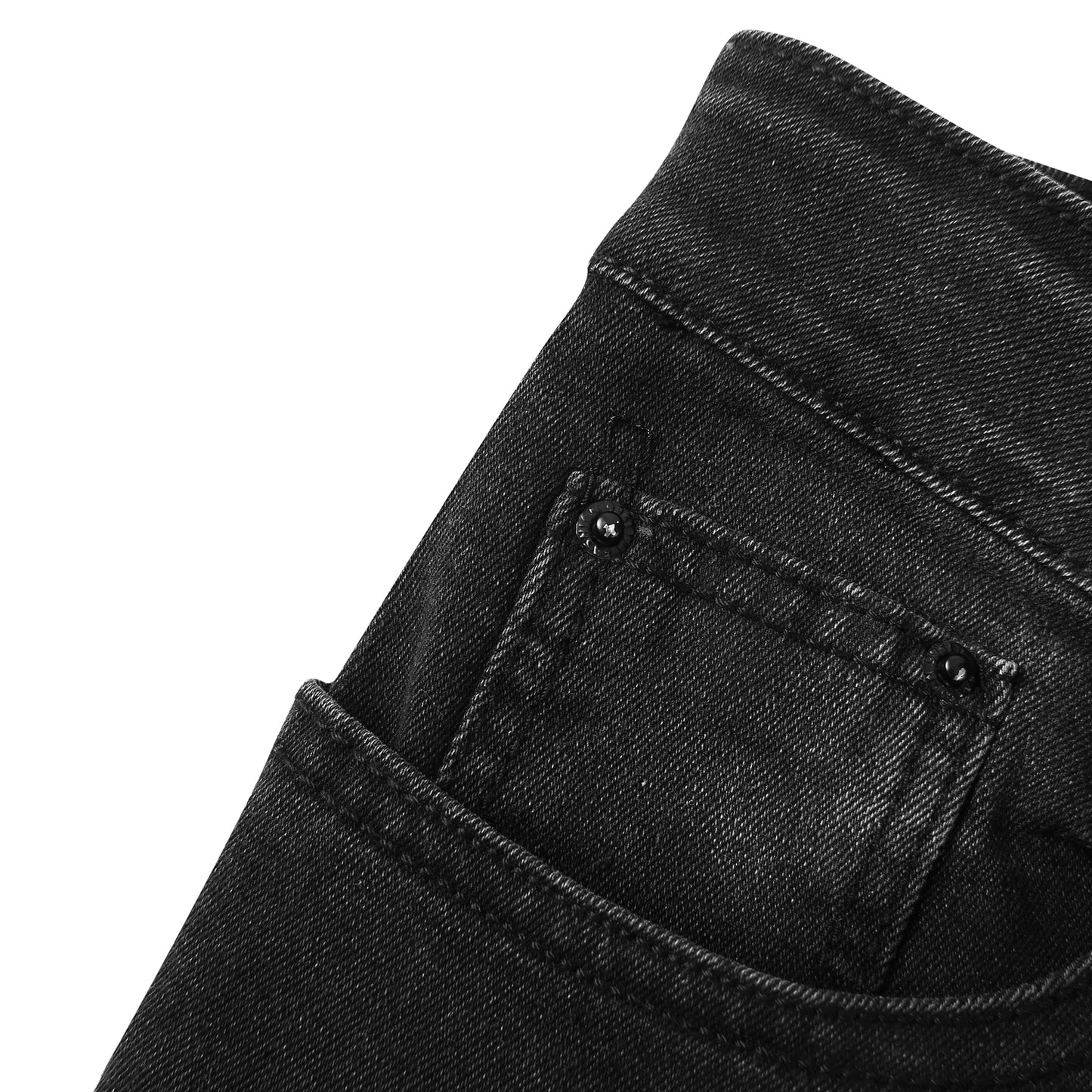 Street Skinny Ripped Jeans Men Denim Cargo Pants Wash Solid Color Casual Mid Waist Trousers Slim Daily Wear Joggers Y2K Clothing