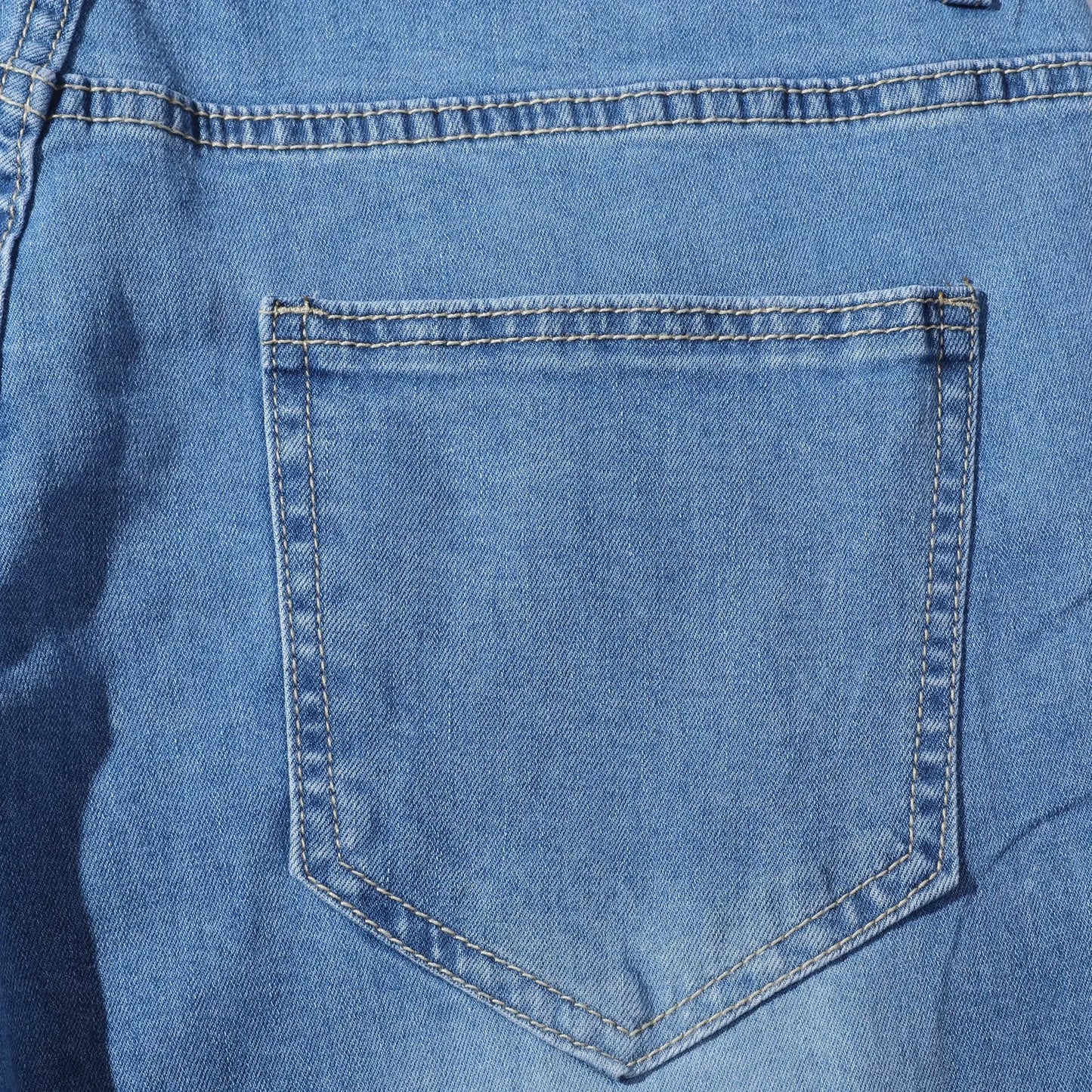 Punk Denim Pants Men Jeans Skinny Ripped Hole Patchwork Slim Pencil Denim Hip Pop Trousers Autumn Plus Size Streetwear Men's