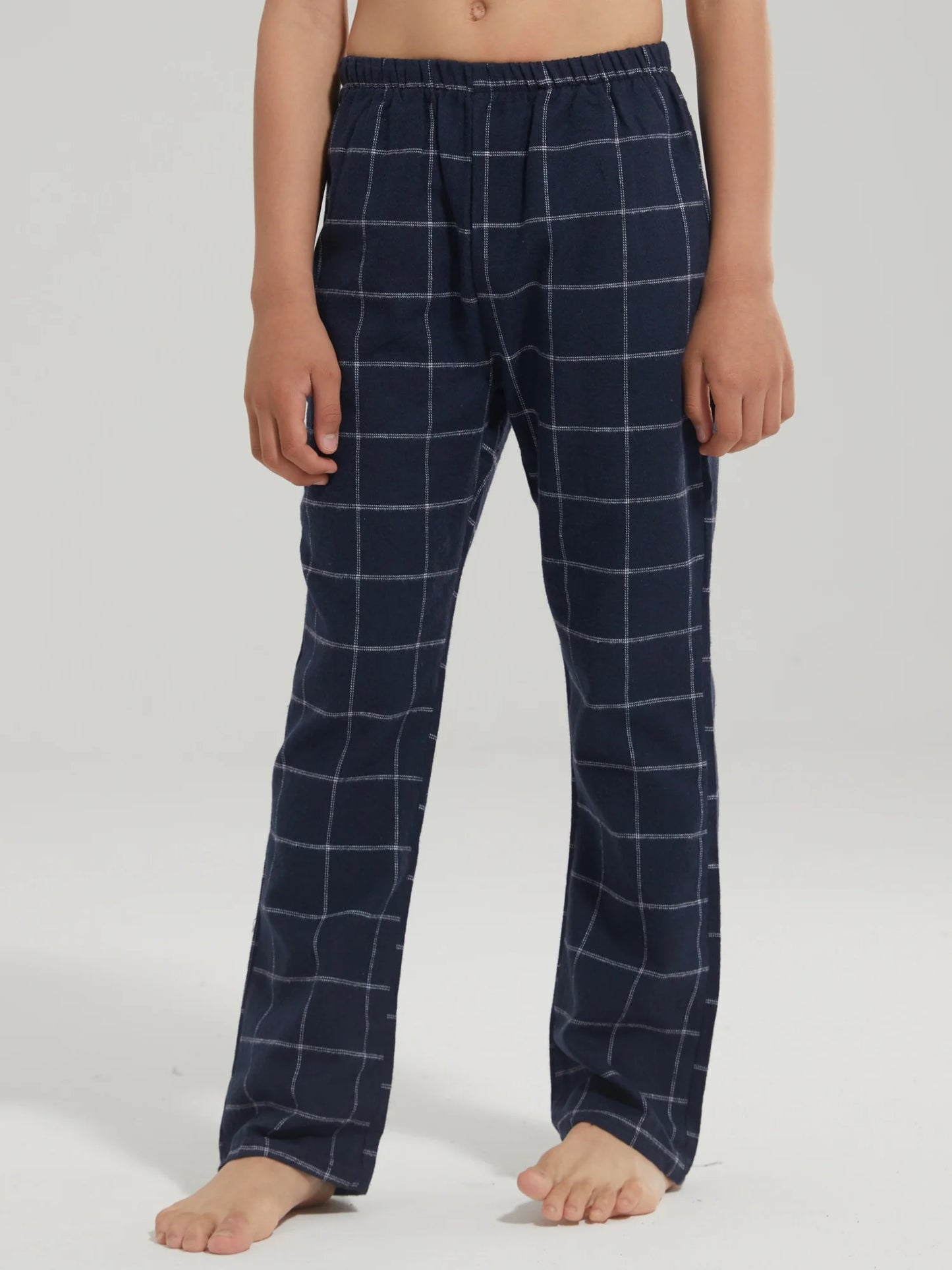 Boys and Girls Soft Elastic Waist Pajamas Pants Comfy Lounge Long Pants - Close-fit PJ Bottoms for Comfortable Sleep and Leisure