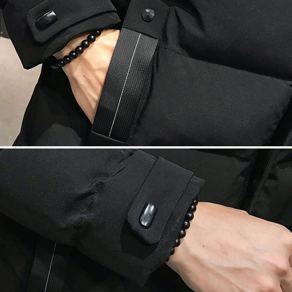 2025 Winter Parkas Men Warm Thick Windproof Jacket Men Quality Hooded Cotton Padded Coat Men Fashion Waterproof Outwear
