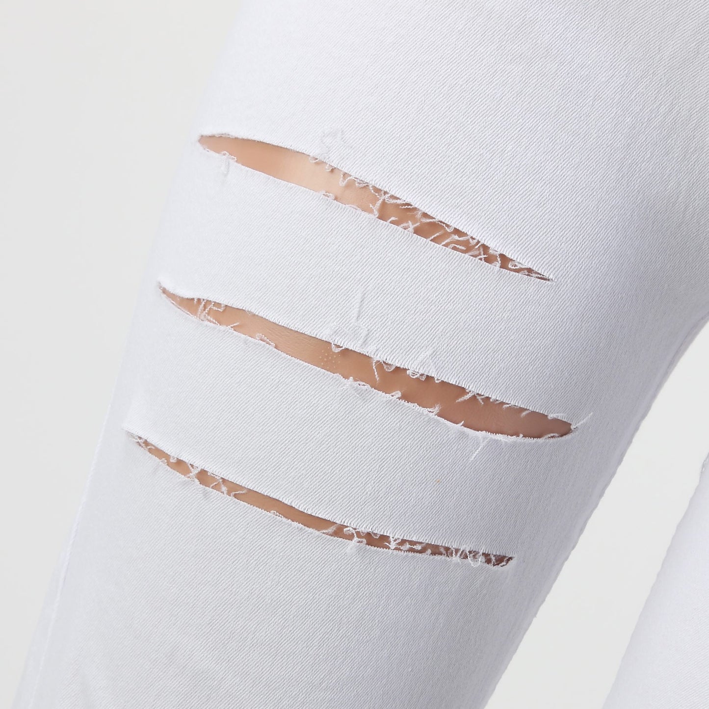 Nouveaux jeans déchirés pour femmes, pantalons crayon déchirés Y2K, leggings slim troués, taille haute, pantalons amples décontractés et confortables