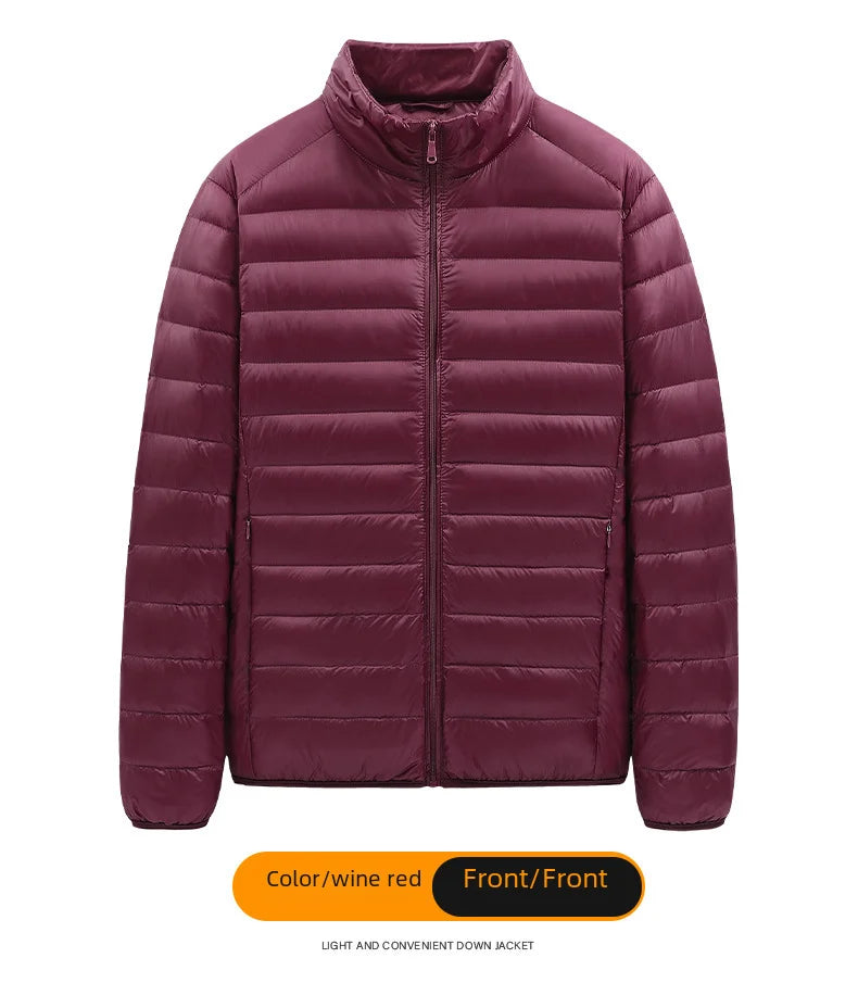Winter Men's Cotton-padded Coat Cropped Lightweight Workwear Jacket Small Padded Jacket Men's Outerwear