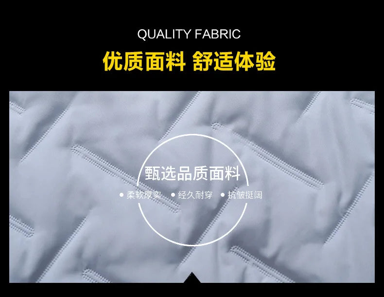 New 2025 Autumn Winter Jacket Men Cotton Padded Jacket Korean Streetwear Casual Jacket Men Fashion Clothing Male Warm Coats 5XL