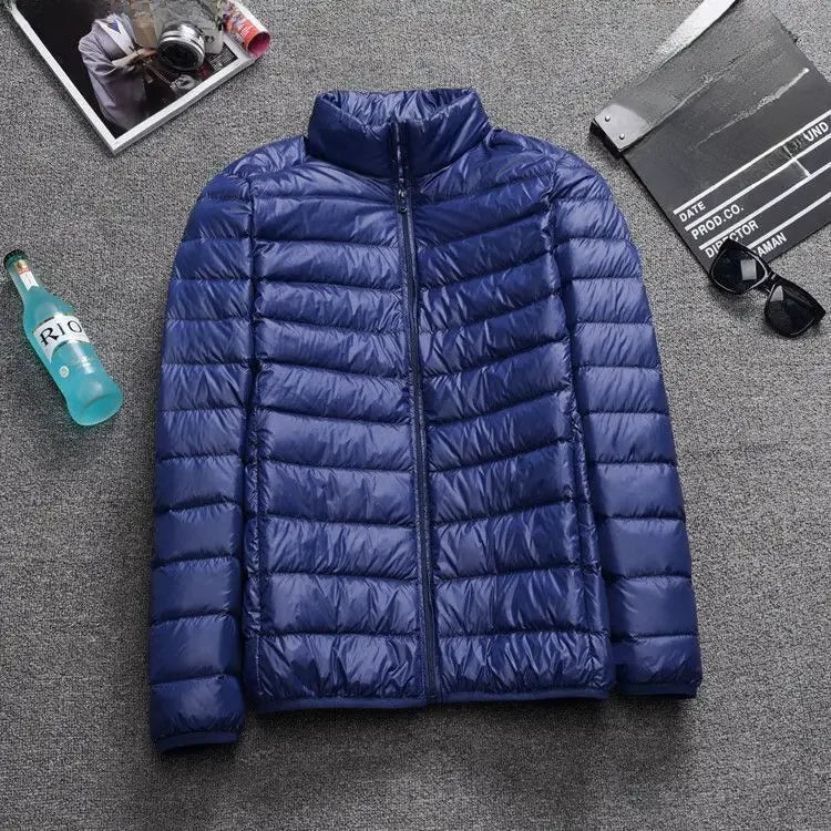 Winter Men's Cotton-padded Coat Cropped Lightweight Workwear Jacket Small Padded Jacket Men's Outerwear