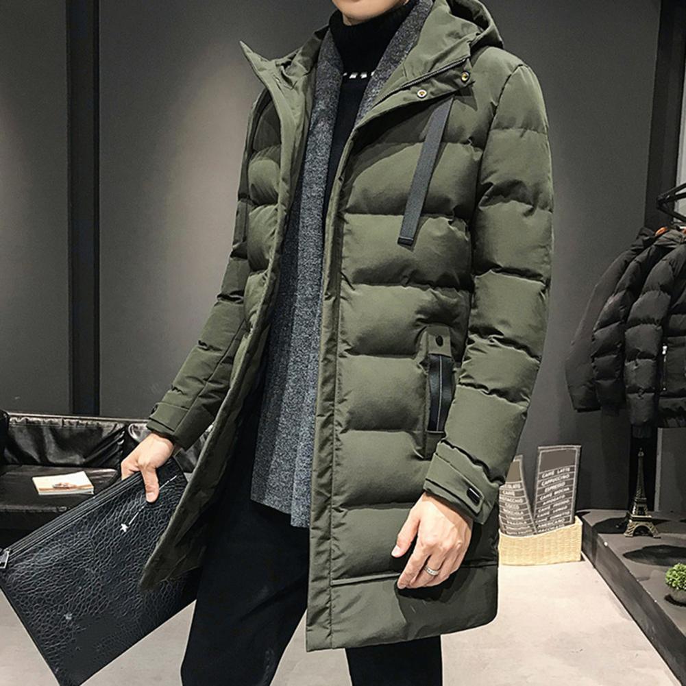 2025 Winter Parkas Men Warm Thick Windproof Jacket Men Quality Hooded Cotton Padded Coat Men Fashion Waterproof Outwear