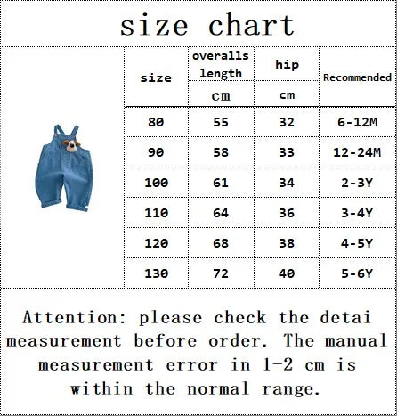 Cartoon Overalls for Boys 0-6 Years - Spring Collection, Soft Denim Jeans - Korean Baby Fashion