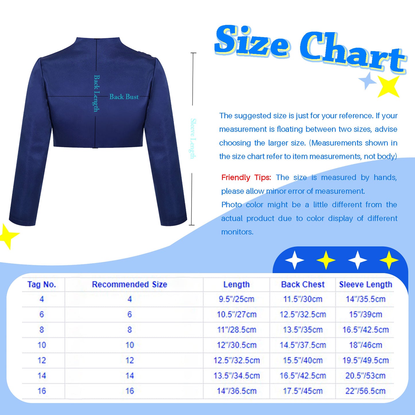 Kids Girls Satin Bolero Jackets Rhinestone Flower Elegant Cardigan Long Sleeve Open Front Shrug Cape Wedding Party Dress Outwear