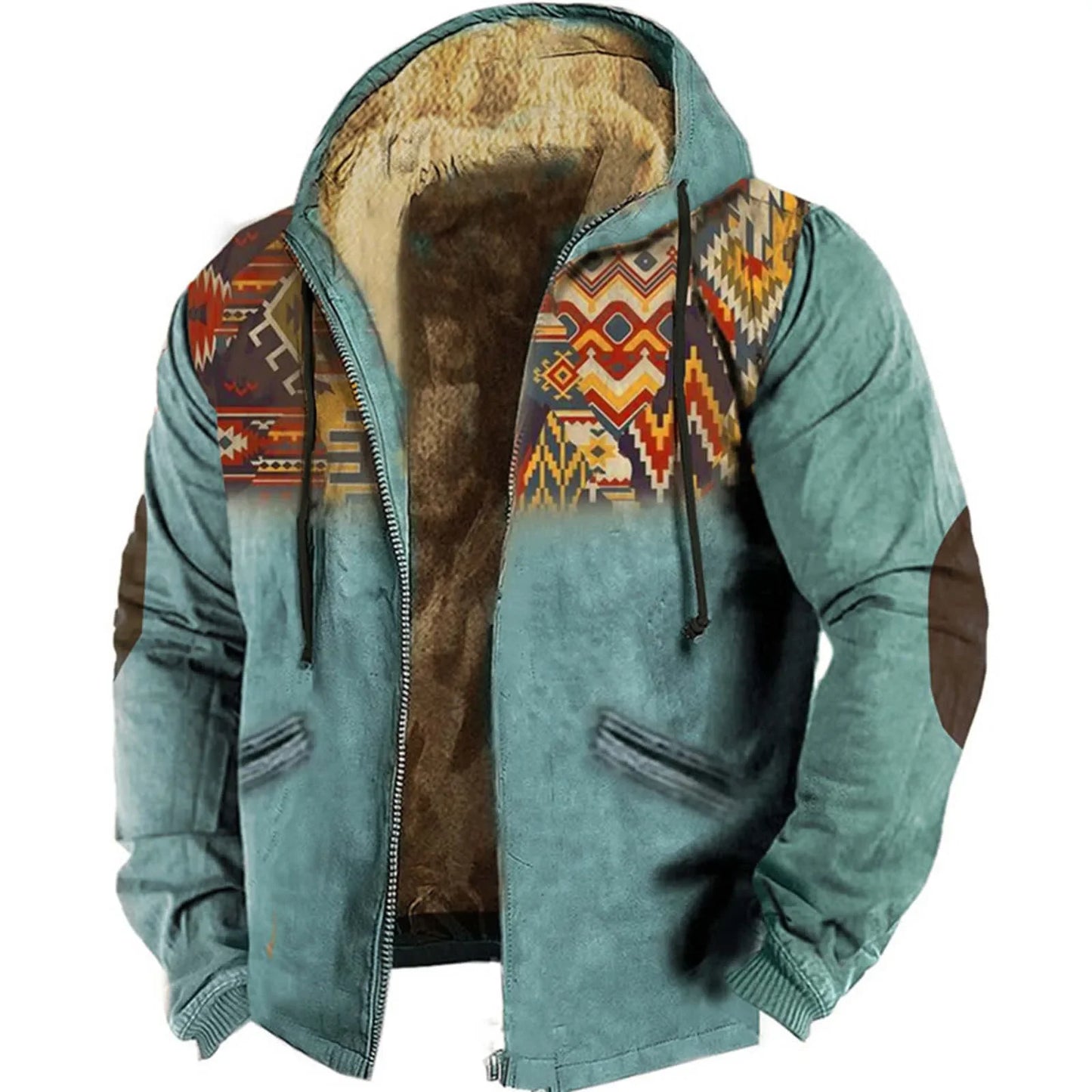 Vintage Y2k Zipper Golf Hoodie For Men Fashion Jacket Ethnic Men'S Pullovers 3d Jersey Sweatshirt Long Sleeve Casual Clothing