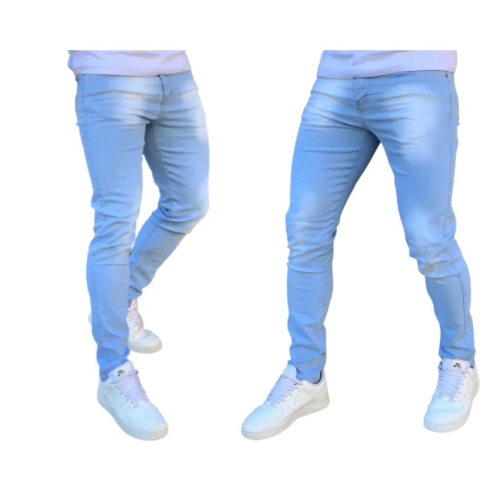 Calça Jeans Masculina Slim Original Skinny Calidad Premium