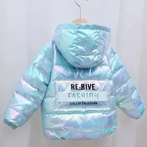 New colorful children's down jacket winter hooded outerwear boys and girls jackets baby autumn and winter coats