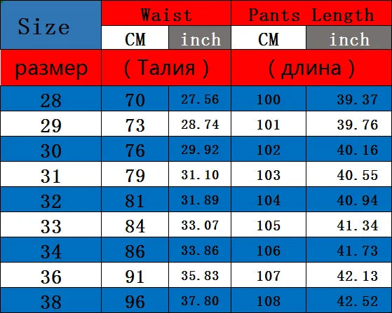 Blue Men's Stretch Jeans, Black Denim Trousers, Fashion Slim Casual Pants Asian Size 28-40