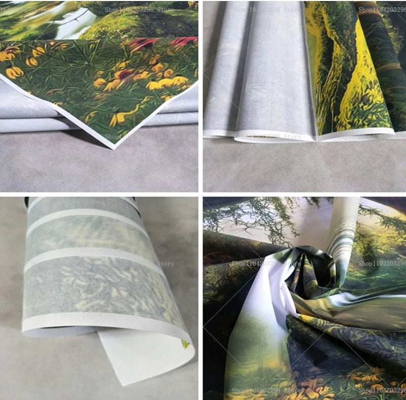 Christmas Reindeer Sleigh Painting Banner Night Elk Lights Christmas Party Photo Home Decoration Photography Background Studio