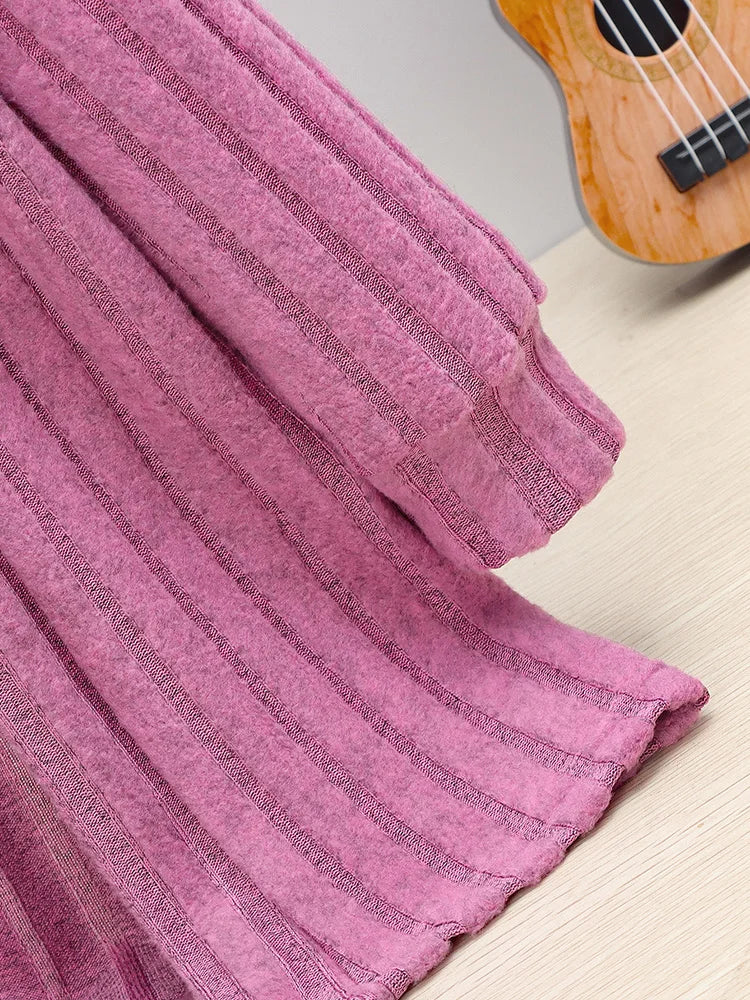 Girls Solid Color Casual Outing Knitted Cardigan Children's Spring and Autumn Simple Versatile Jacket
