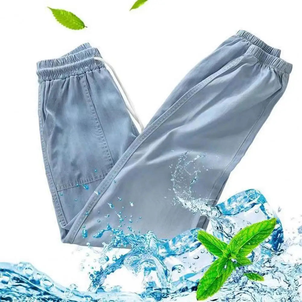 Pantalones Harem para mujer, cintura alta, cordón ajustable en el tobillo, pantalones de mujer con entrepierna profunda, cintura elástica, pantalones casuales para mujer