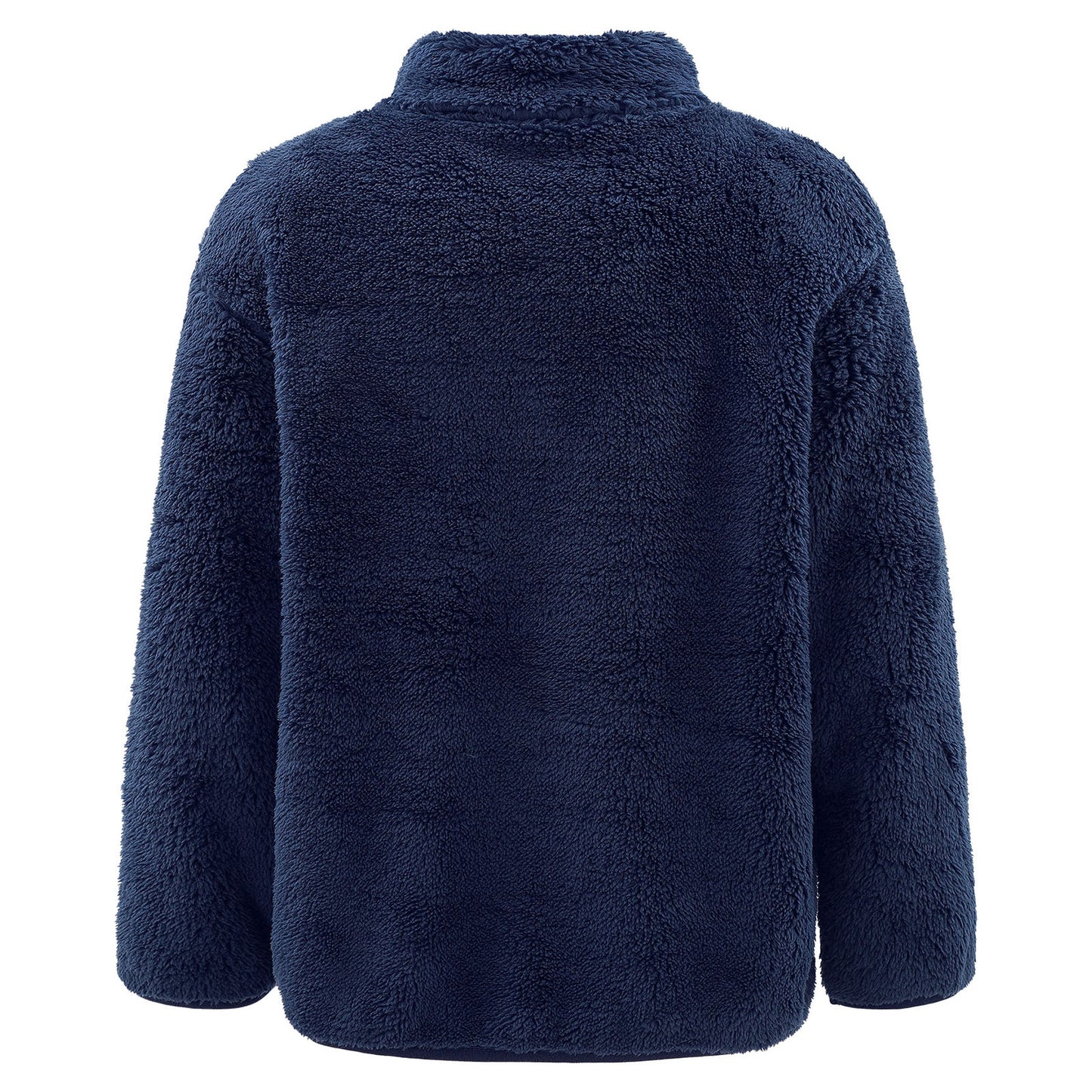2022 Autumn Winter Girls Boys Casual Soft Warm Long Sleeve Coat Baby Kids Children Fleece Jacket Plush Zipper Closure Outerwear
