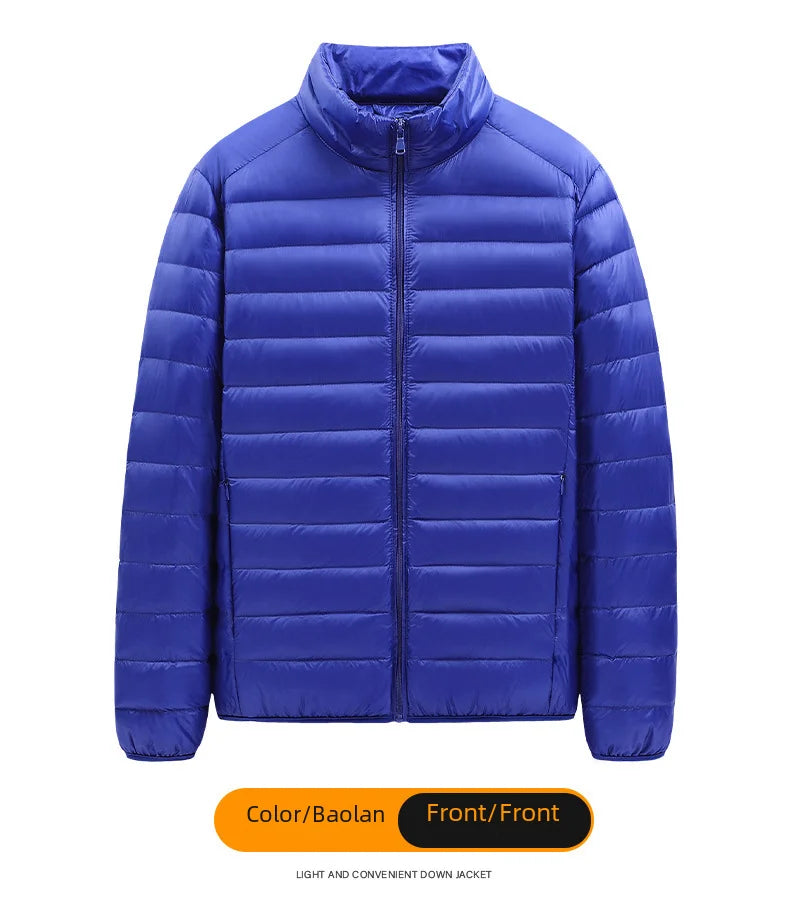 Winter Men's Cotton-padded Coat Cropped Lightweight Workwear Jacket Small Padded Jacket Men's Outerwear