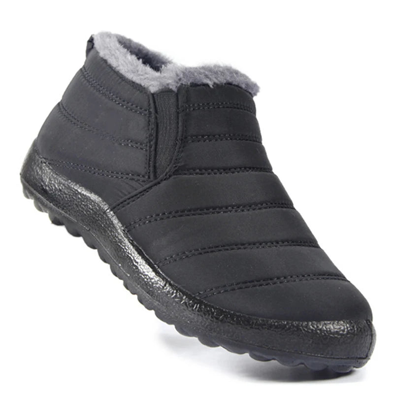 Boots Men Snow Platform Shoes Winter Shoes Comfortable Man Boot Shoe Ankle Boots Waterproof Shoes Outdoor Lightweight Boots Men