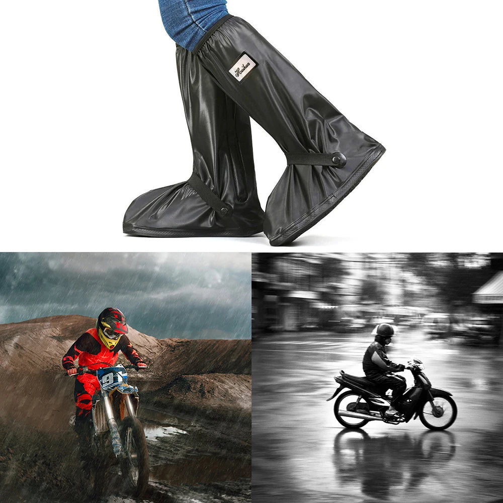 Bottes de moto, couvre-chaussures imperméables, couvre-chaussures pour moto, imperméable pour moto, scooter, dirt bike, pit bike, accessoires de moto