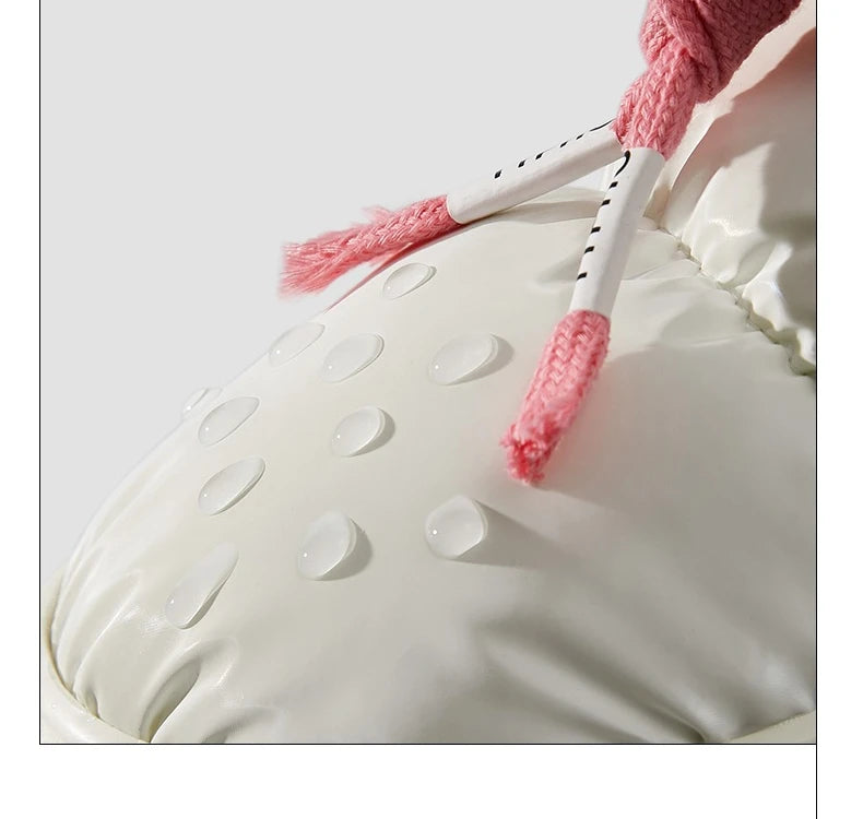 Women New Warm Snow Boots Women Waterproof Winter Sports Cotton Boots Comfortable Thick Bottom Plush Lining Cotton Padded Shoes