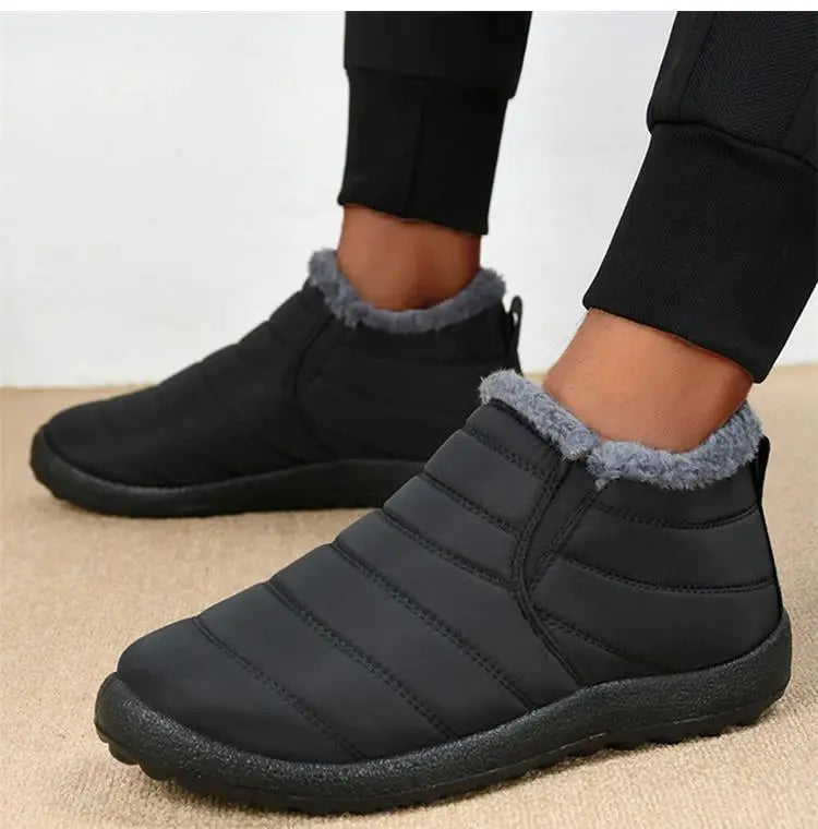 Boots Men Snow Platform Shoes Winter Shoes Comfortable Man Boot Shoe Ankle Boots Waterproof Shoes Outdoor Lightweight Boots Men