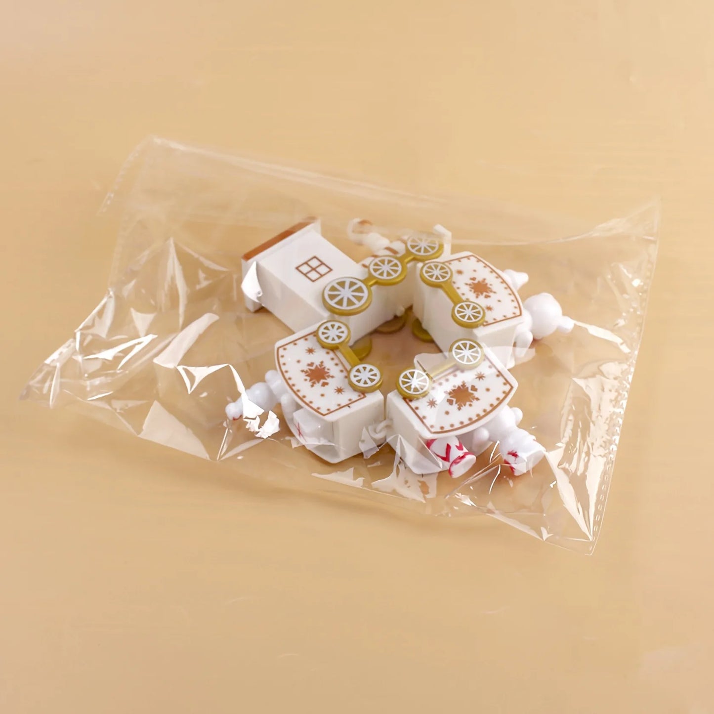 Christmas Plastic Train Merry Christmas Decorations for Home 2025 Xmas Tree Ornament Navidad Noel Happy New Year Kids Gifts 2026