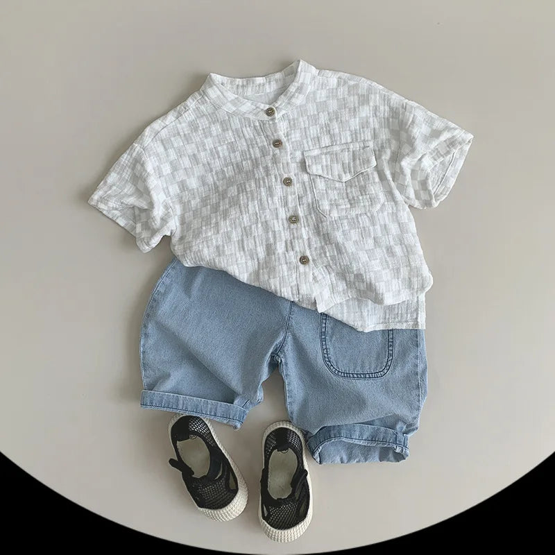Pantalones vaqueros finos para niños de 1 a 5 años, primavera y verano, holgados e informales, a la moda, para niñas.