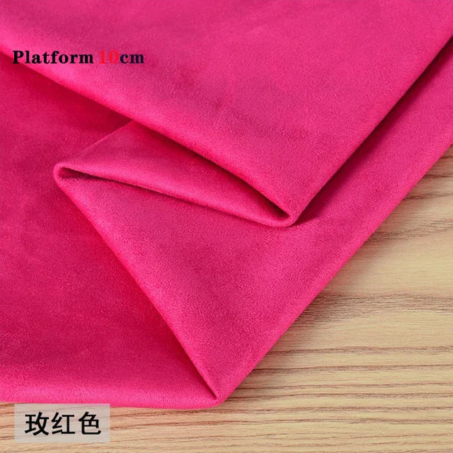 Funda protectora duradera para zapatos de plataforma de 10 cm, color beige, para botas de pole dance, resistente al desgaste, para entrenamiento y sandalias.