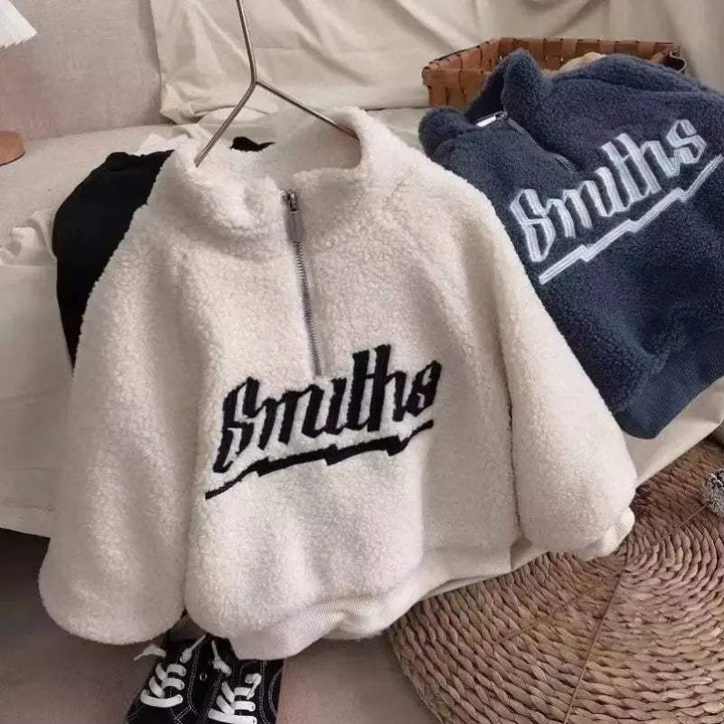 Kids Winter Coats  Children Jackets ClothingChildren Outerwear Boy Warm Fleece  Autumn Spring Jacket Baby  2024 New Girls