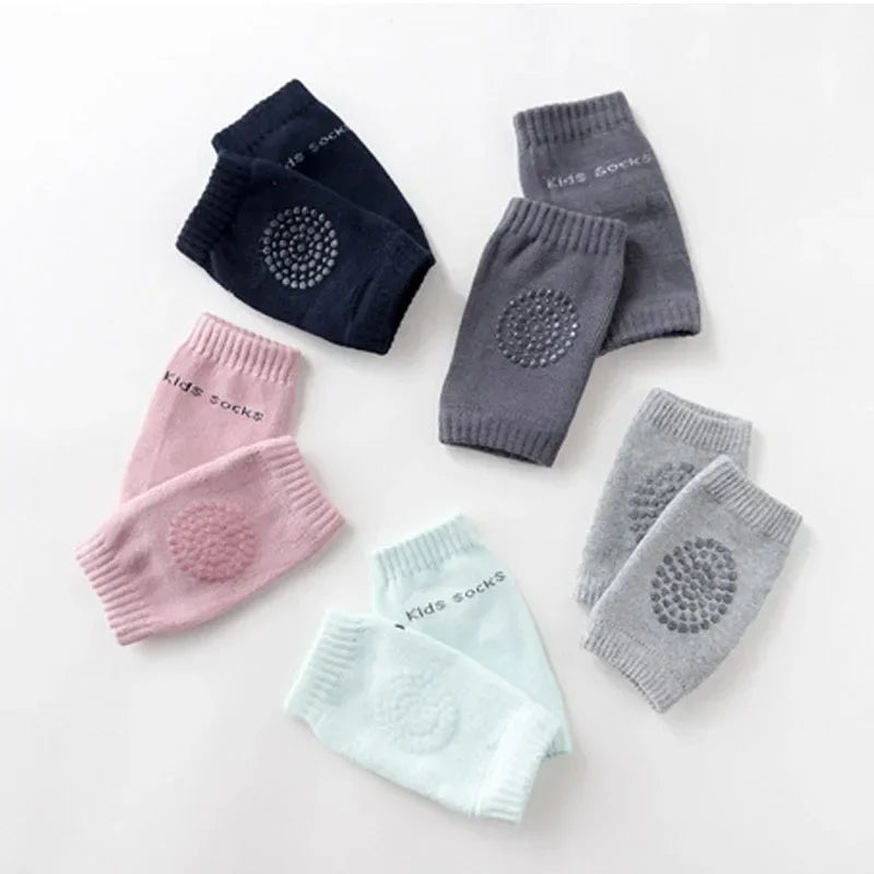 1 Pair Baby Knee Pad Kids Safety Crawling Elbow Cushion Infant Toddlers Baby Leg Warmer Knee Support Protector Baby Kneecap