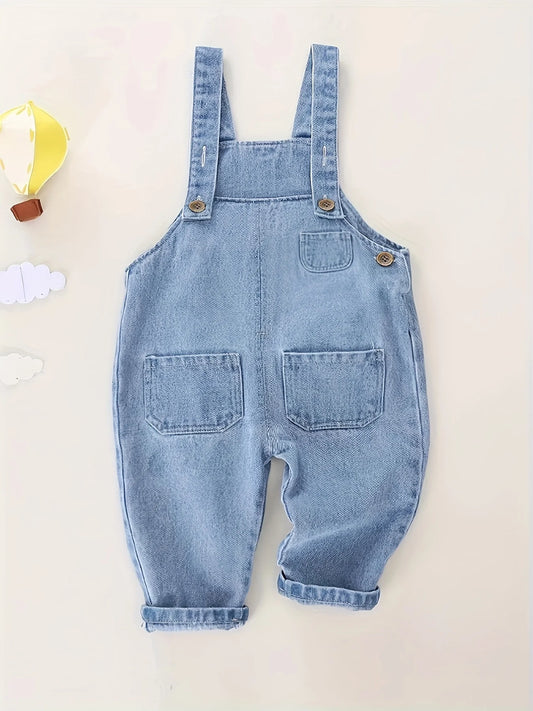 Pantalones vaqueros para niños, bebés, niños, niñas, monos, ropa, pantalones vaqueros de 1 a 4 años