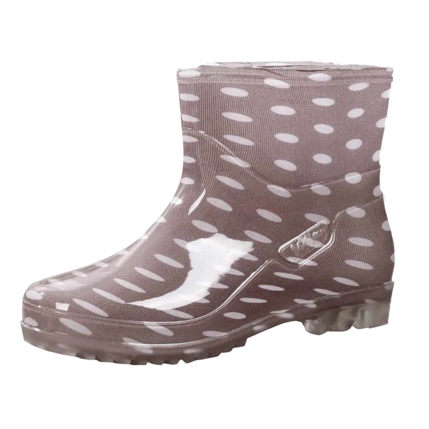 Fashionable Print Rain Boots Adult Women's Waterproof Boots Anti-slip Wear-resistant Shoes Mid-high Boot  Rain Shoes