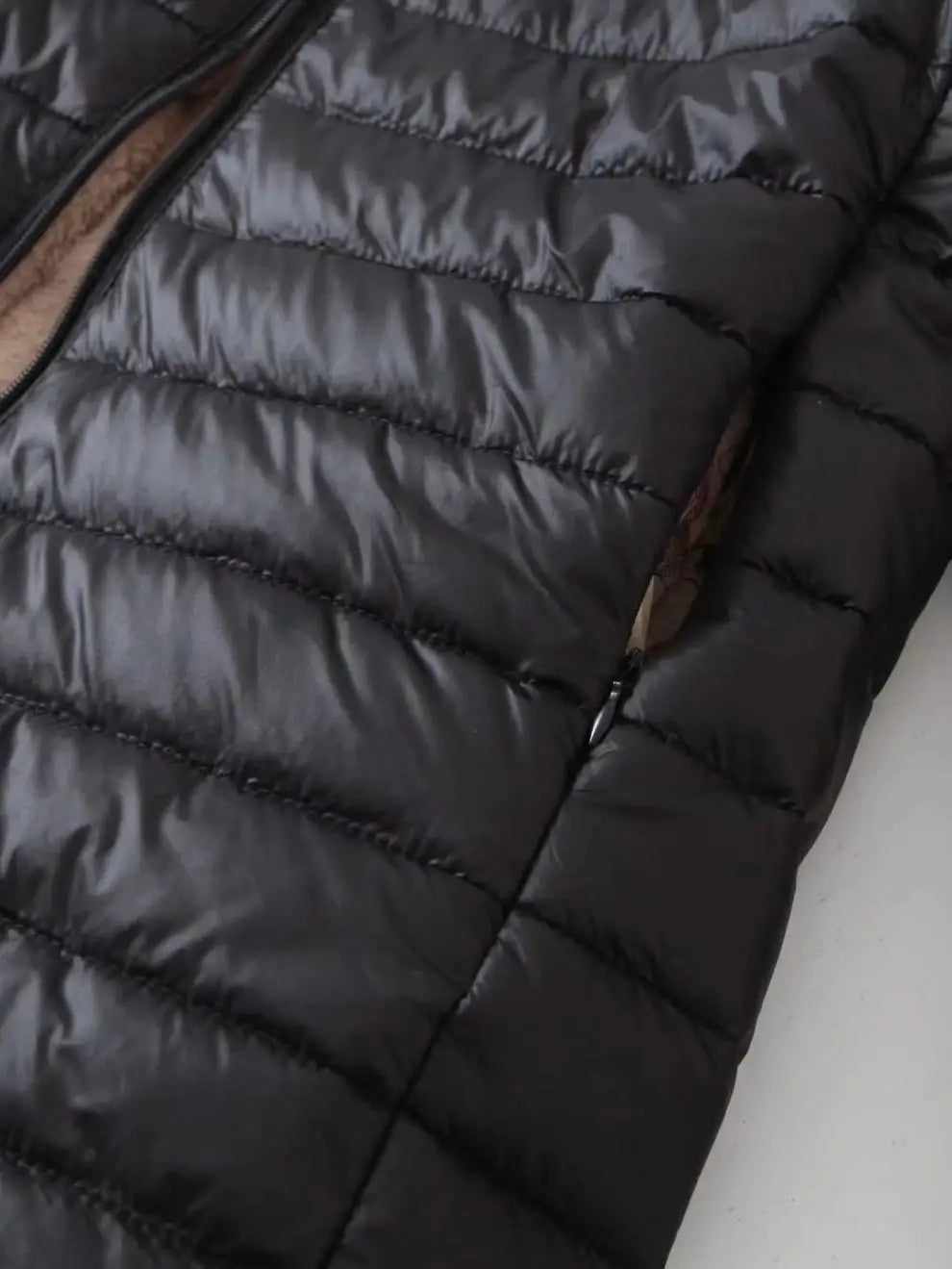 Zipper Cardigan Solid Spliced Women Clothing Parkas Hooded Long Sleeve Outerwear Loose Fit Casual Pockets 2024 Autumn Parka
